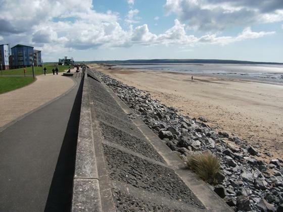 Beach Front Ground Floor Apartment Llanelli Buitenkant foto